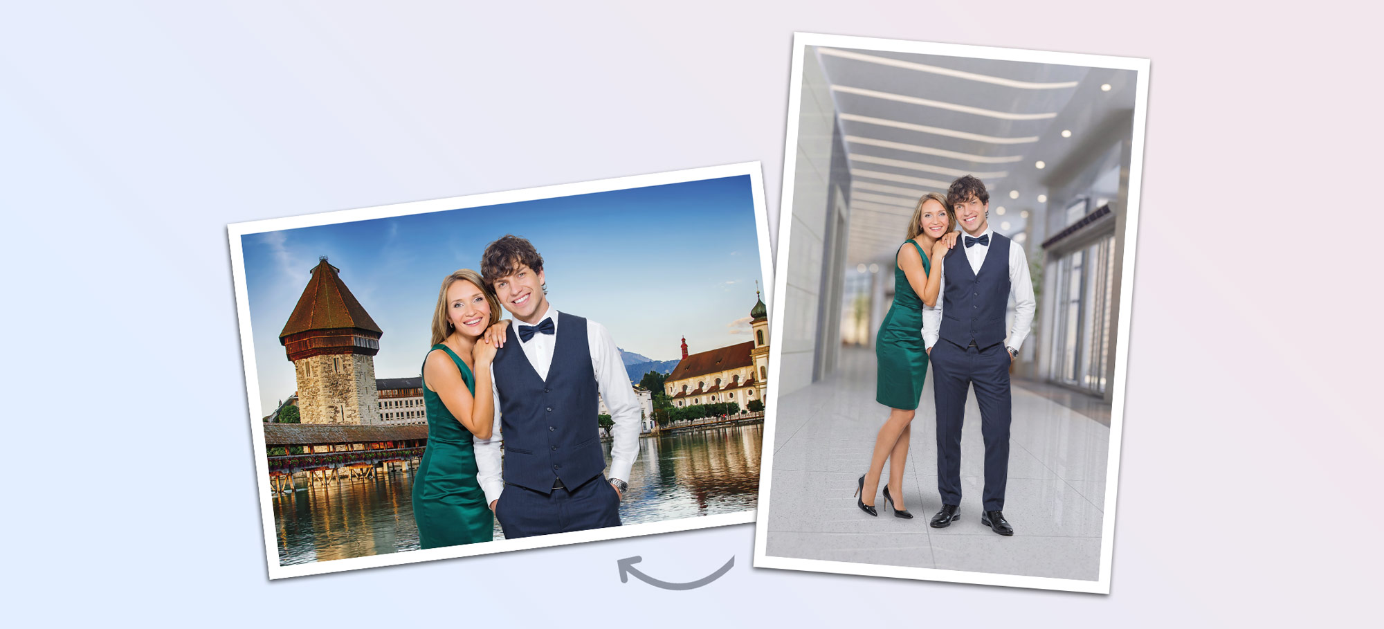 Fotobox: Digitaler Hintergrund per KI